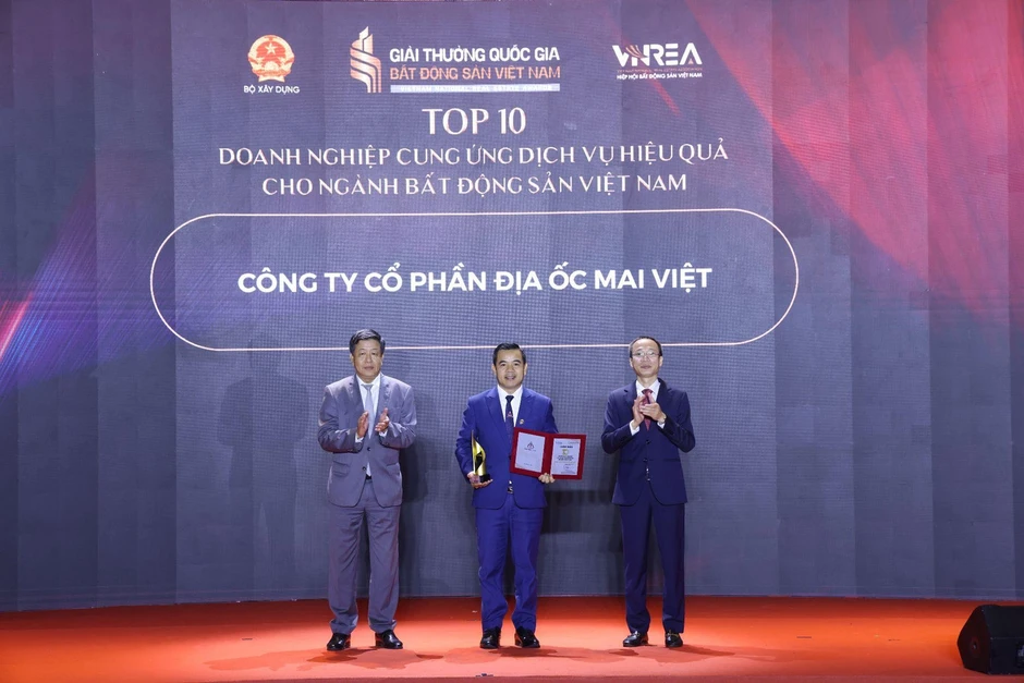 Mai Việt Land nhận 'cú đúp' tại Giải thưởng Quốc gia Bất động sản Việt Nam Mai Việt Land nhận 'cú đúp' tại Giải thưởng Quốc gia Bất động sản Việt Nam