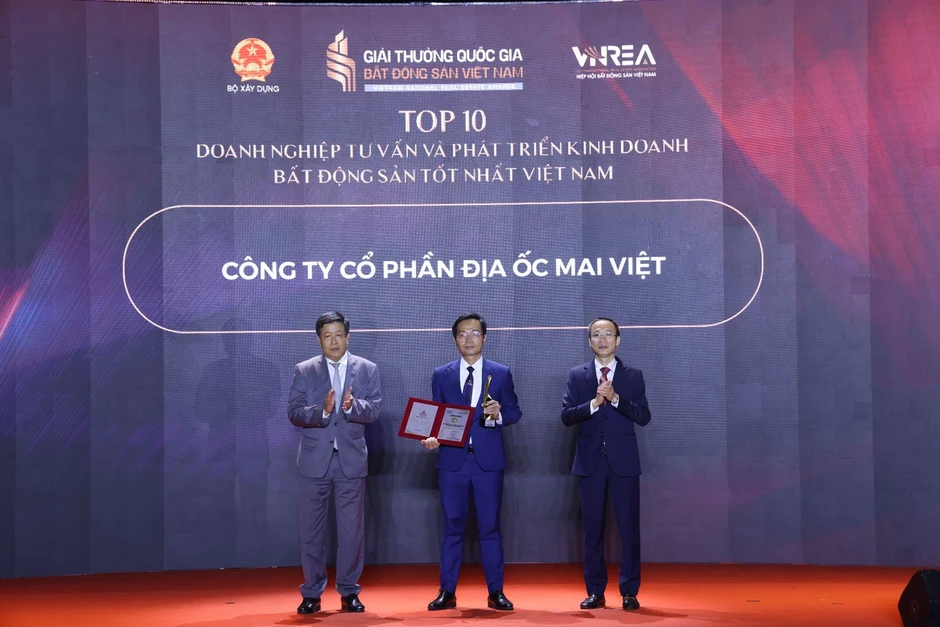 Mai Việt Land nhận 'cú đúp' tại Giải thưởng Quốc gia Bất động sản Việt Nam Mai Việt Land nhận 'cú đúp' tại Giải thưởng Quốc gia Bất động sản Việt Nam