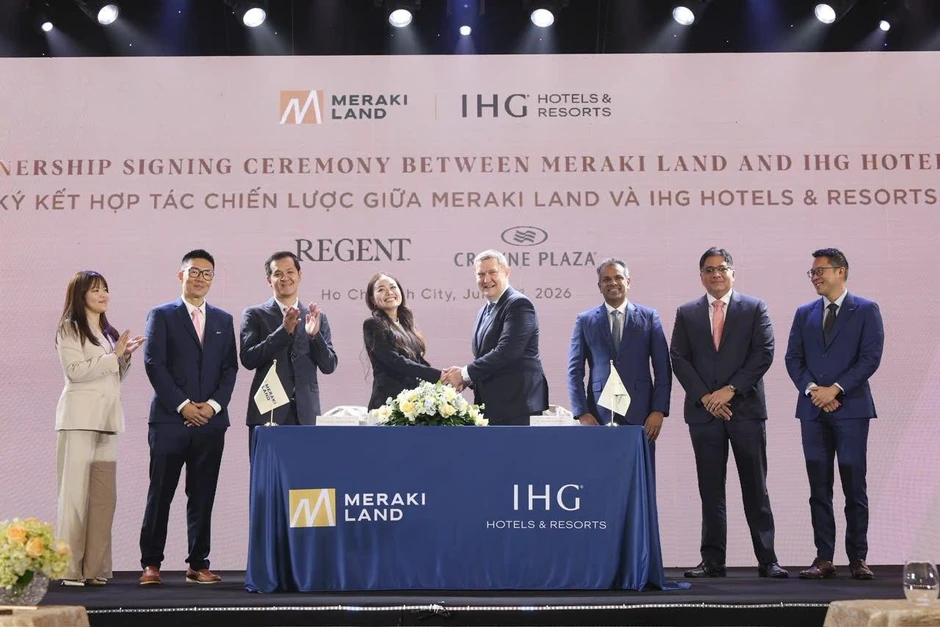 Meraki Land bắt tay IHG phát triển hệ sinh thái nghỉ dưỡng cao cấp tại Việt Nam Meraki Land bắt tay IHG phát triển hệ sinh thái nghỉ dưỡng cao cấp tại Việt Nam