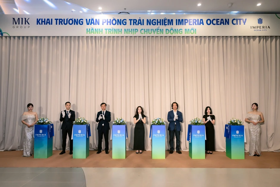MIK Group khai trương văn phòng trải nghiệm dự án Imperia Ocean City MIK Group khai trương văn phòng trải nghiệm dự án Imperia Ocean City