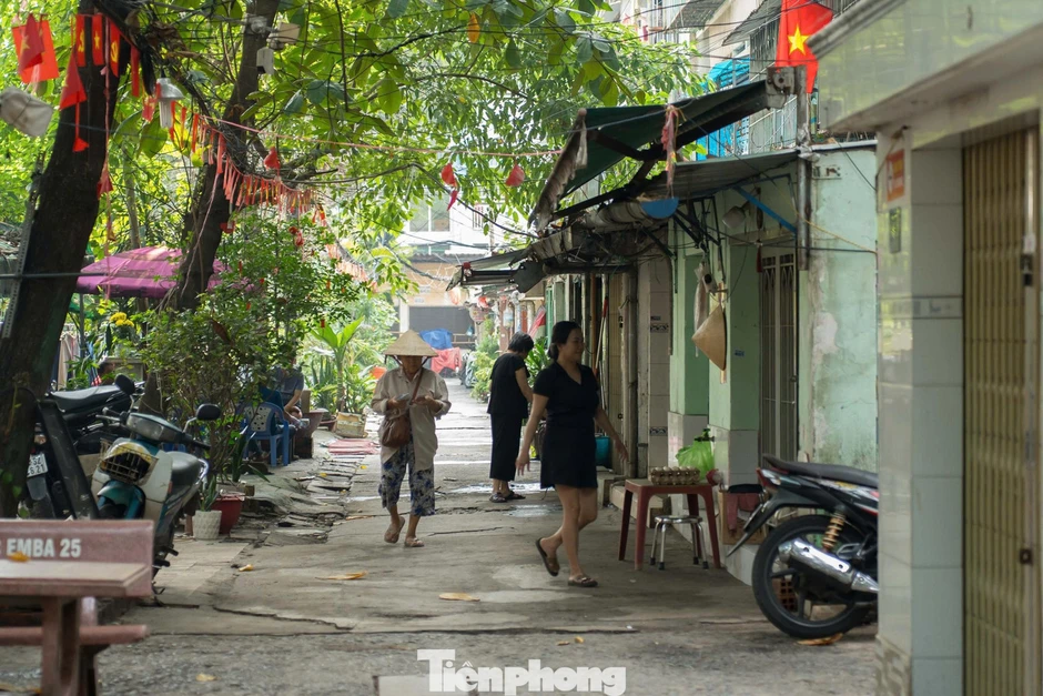 Những hình ảnh khác lạ ở cư xá Thanh Đa sau khi dân rời đi