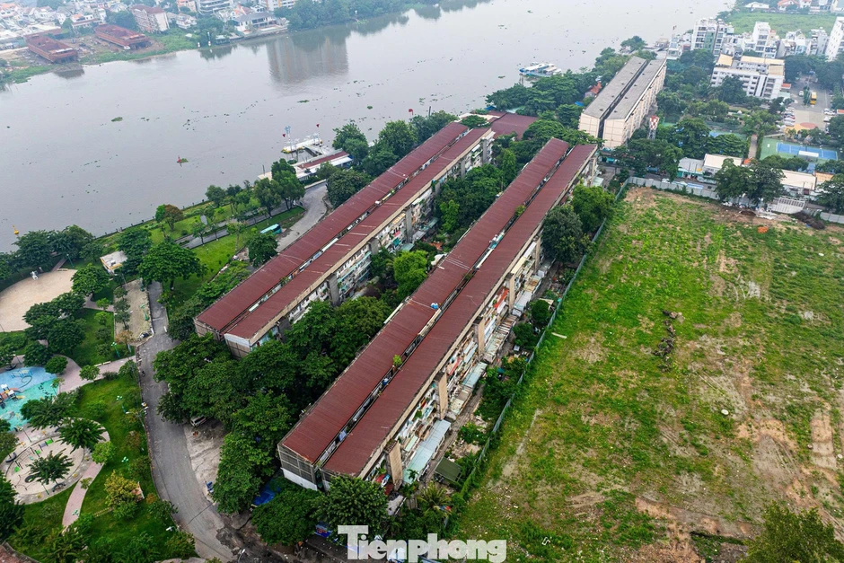 Những hình ảnh khác lạ ở cư xá Thanh Đa sau khi dân rời đi