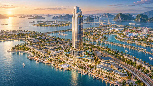 Ông Phạm Nhật Vượng tiếp tục cho xây thêm 1 tòa tháp 45 tầng giữa đảo giải trí - thương mại của miền Bắc: Được ví như "trái tim" của siêu dự án 456.639 tỷ đồng, mô hình tương tự ở Singapore, San Francisco Ông Phạm Nhật Vượng tiếp tục cho xây thêm 1 tòa tháp 45 tầng giữa đảo giải trí - thương mại của miền Bắc: Được ví như "trái tim" của siêu dự án 456.639 tỷ đồng, mô hình tương tự ở Singapore, San Francisco