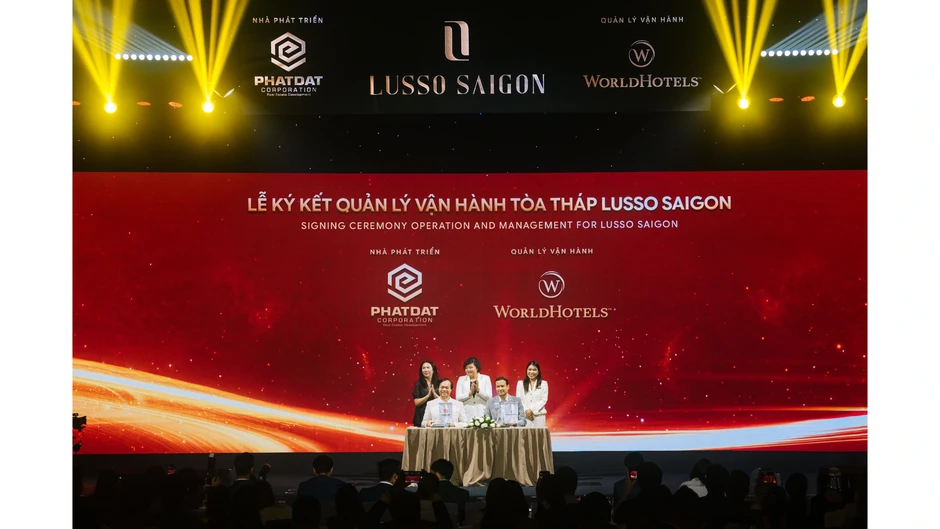 Phát Đạt ra mắt Lusso Saigon - Tòa tháp Branded Residences vận hành bởi WorldHotels Phát Đạt ra mắt Lusso Saigon - Tòa tháp Branded Residences vận hành bởi WorldHotels