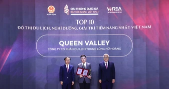Queen Valley Estate ghi dấu trong Top 10 đô thị du lịch, nghỉ dưỡng, giải trí tiềm năng nhất Việt Nam