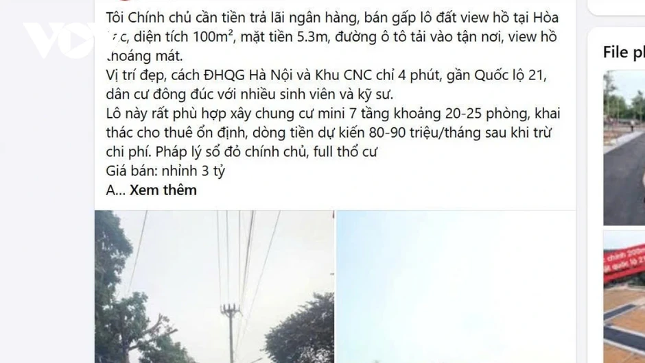 Rao bán cắt lỗ, bất động sản Hà Nội vẫn vắng người mua Rao bán cắt lỗ, bất động sản Hà Nội vẫn vắng người mua