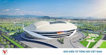 Sân vận động 60.000 chỗ lớn thứ 2 Việt Nam tại Hưng Yên đang thi công đến đâu?