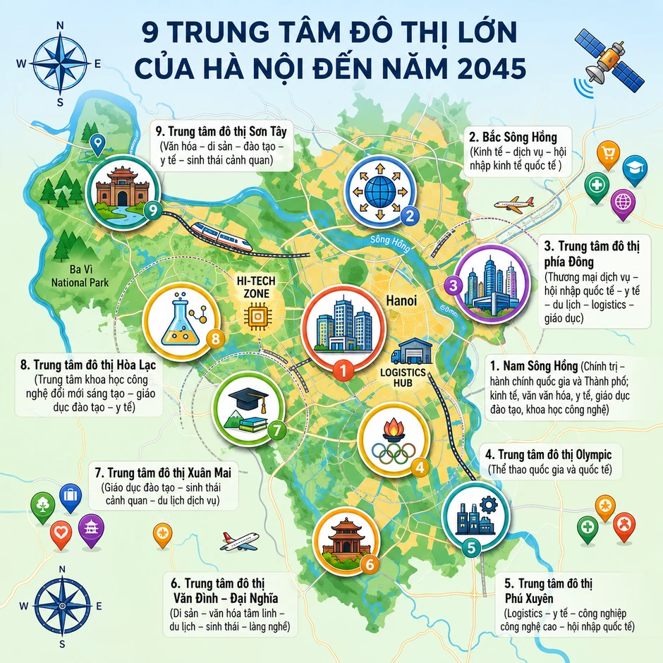 Sau quy hoạch Hà Nội 100 năm, giá bất động sản sẽ ra sao? GS Đặng Hùng Võ đưa cảnh báo đáng chú ý Sau quy hoạch Hà Nội 100 năm, giá bất động sản sẽ ra sao? GS Đặng Hùng Võ đưa cảnh báo đáng chú ý