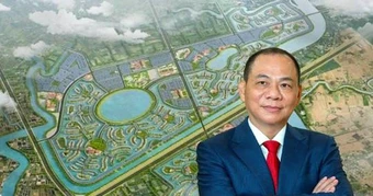 Siêu dự án 5,6 tỷ USD mà tỷ phú Phạm Nhật Vượng đang cho xây dựng tại tỉnh sát vách TPHCM đạt cột mốc quan trọng