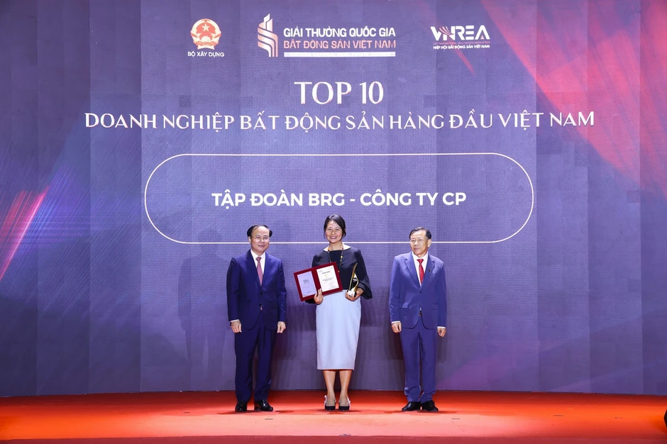 Tập đoàn BRG và Công ty Thành phố Thông minh Bắc Hà Nội nhận giải thưởng lớn Tập đoàn BRG và Công ty Thành phố Thông minh Bắc Hà Nội nhận giải thưởng lớn