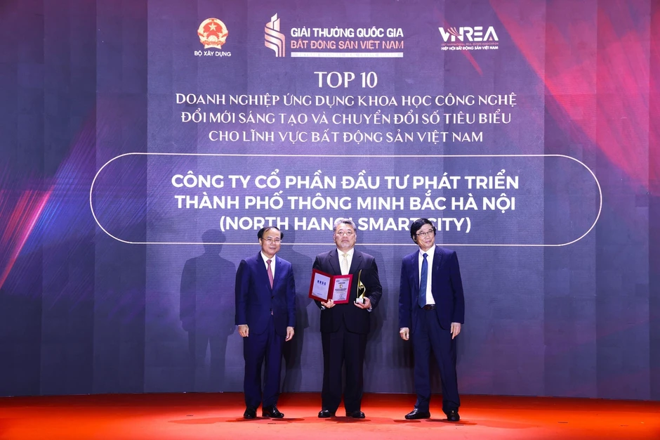 Tập đoàn BRG và Công ty Thành phố Thông minh Bắc Hà Nội nhận giải thưởng lớn Tập đoàn BRG và Công ty Thành phố Thông minh Bắc Hà Nội nhận giải thưởng lớn