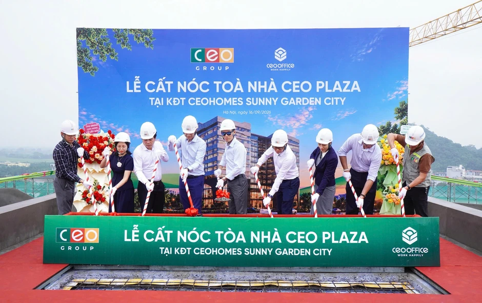 Tập đoàn CEO cất nóc CEO Plaza tại Sunny Garden City Tập đoàn CEO cất nóc CEO Plaza tại Sunny Garden City
