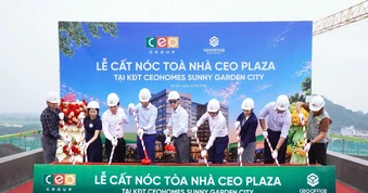 Tập đoàn CEO cất nóc CEO Plaza tại Sunny Garden City