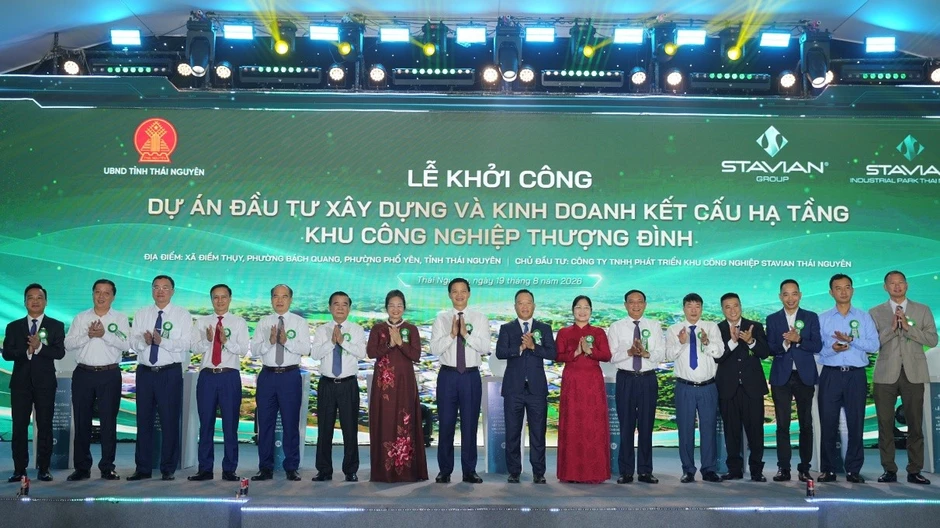 Tập đoàn Stavian khởi công dự án hạ tầng Khu công nghiệp Thượng Đình, Thái Nguyên Tập đoàn Stavian khởi công dự án hạ tầng Khu công nghiệp Thượng Đình, Thái Nguyên