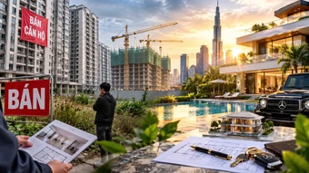 Thị trường chung cư Hà Nội: Sức mua giảm, nguồn cung cao cấp vẫn tăng