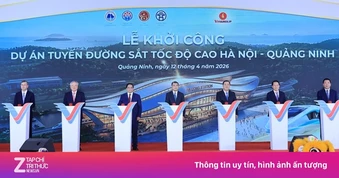 Thủ tướng dự khởi công tuyến đường sắt tốc độ cao Hà Nội - Quảng Ninh