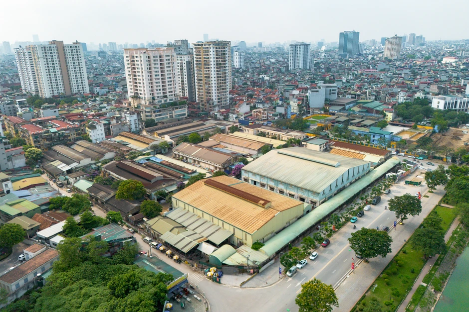 Toàn cảnh khu đất ven hồ Đền Lừ sắp chuyển đổi từ nhà máy sang chung cư Toàn cảnh khu đất ven hồ Đền Lừ sắp chuyển đổi từ nhà máy sang chung cư