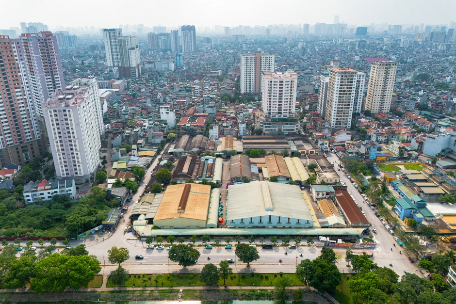 Toàn cảnh khu đất ven hồ Đền Lừ sắp chuyển đổi từ nhà máy sang chung cư Toàn cảnh khu đất ven hồ Đền Lừ sắp chuyển đổi từ nhà máy sang chung cư
