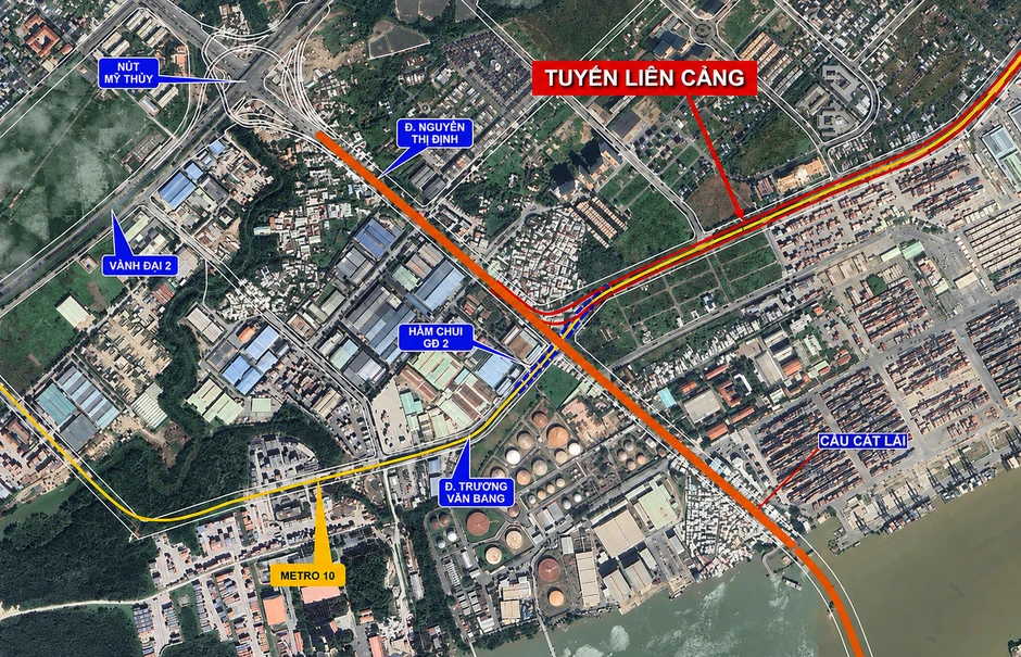 TP Hồ Chí Minh: Mở tuyến đường liên cảng để giảm xe container qua khu dân cư TP Hồ Chí Minh: Mở tuyến đường liên cảng để giảm xe container qua khu dân cư
