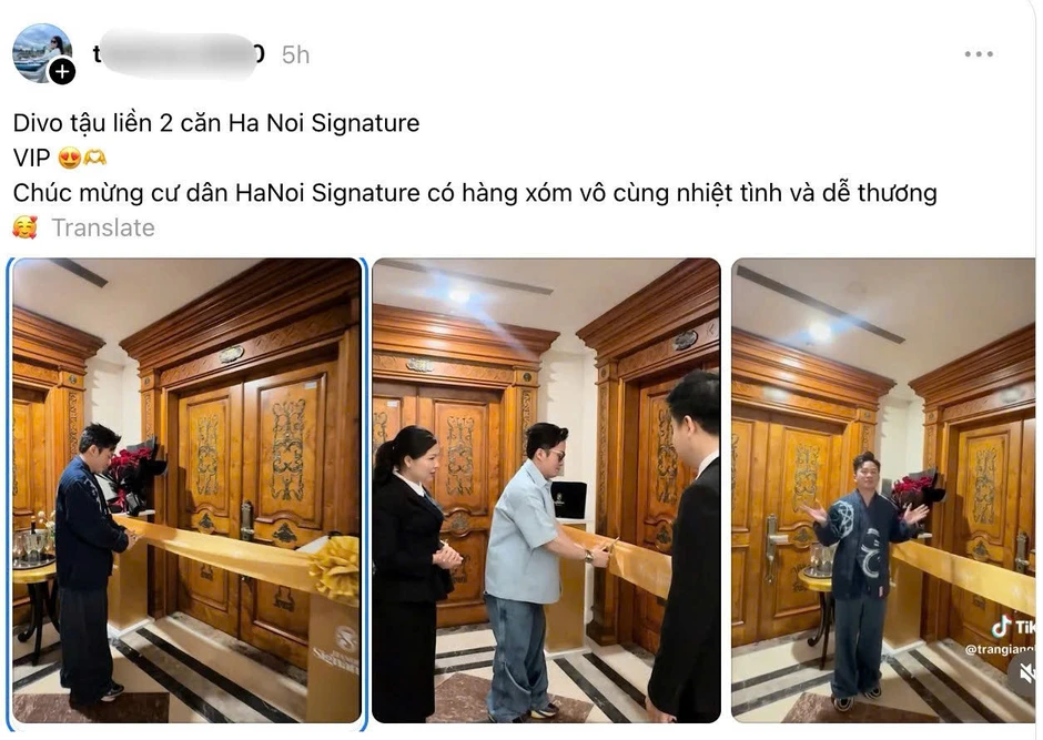 Tùng Dương “chốt đơn” 2 chung cư tại dự án “kén khách” vài chục tỷ/căn ở Hà Nội: Có gì mà hot đến thế? Tùng Dương “chốt đơn” 2 chung cư tại dự án “kén khách” vài chục tỷ/căn ở Hà Nội: Có gì mà hot đến thế?