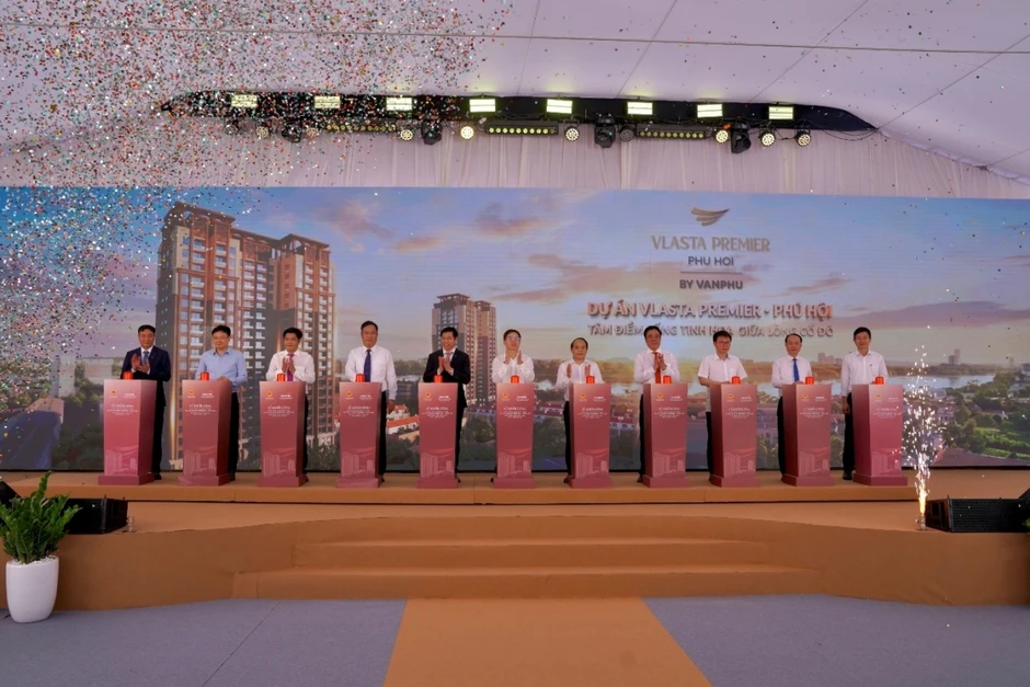 Văn Phú khởi công dự án Vlasta Premier - Phú Hội: Kiến tạo chuẩn sống tinh hoa