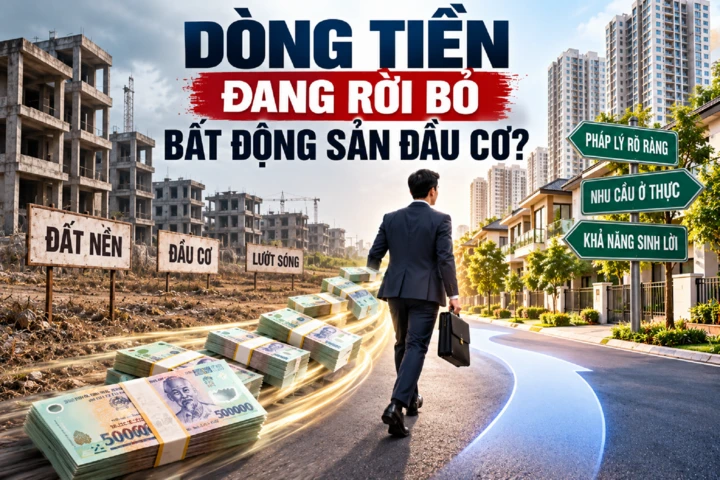 Vì sao dòng tiền đang rời bỏ bất động sản đầu cơ? Vì sao dòng tiền đang rời bỏ bất động sản đầu cơ?