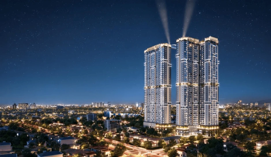 Việt Nam đang sở hữu toà tháp đôi có cầu kính trên không cao nhất cả nước, xác lập kỷ lục ngay ngày khánh thành Việt Nam đang sở hữu toà tháp đôi có cầu kính trên không cao nhất cả nước, xác lập kỷ lục ngay ngày khánh thành