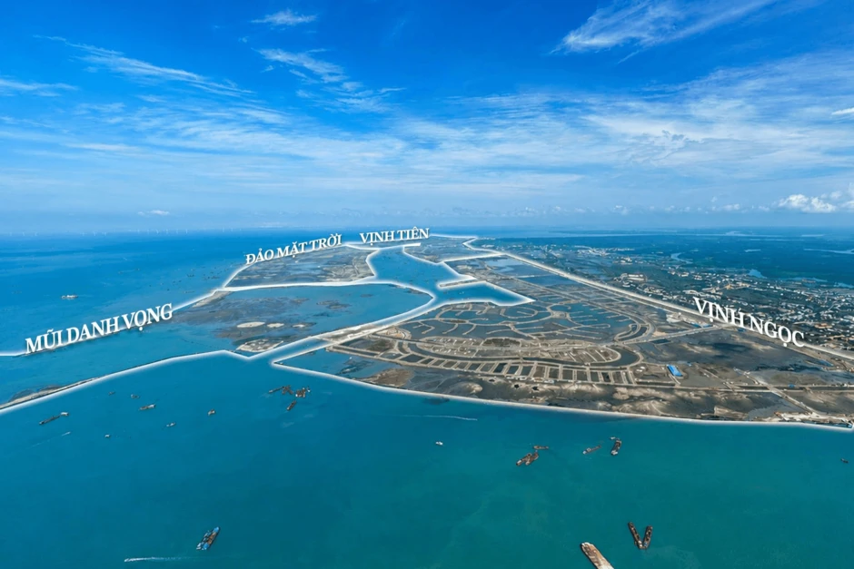 Việt Nam sắp có biển hồ nhân tạo lớn nhất hành tinh, nằm trong siêu dự án lấn biển 10 tỷ USD của Vingroup