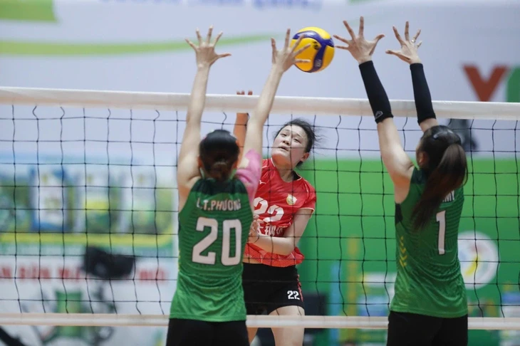 Thanh Thúy thi đấu nổi trội vẫn không thể giúp VTV Bình Điền Long An thắng trận Thanh Thúy thi đấu nổi trội vẫn không thể giúp VTV Bình Điền Long An thắng trận