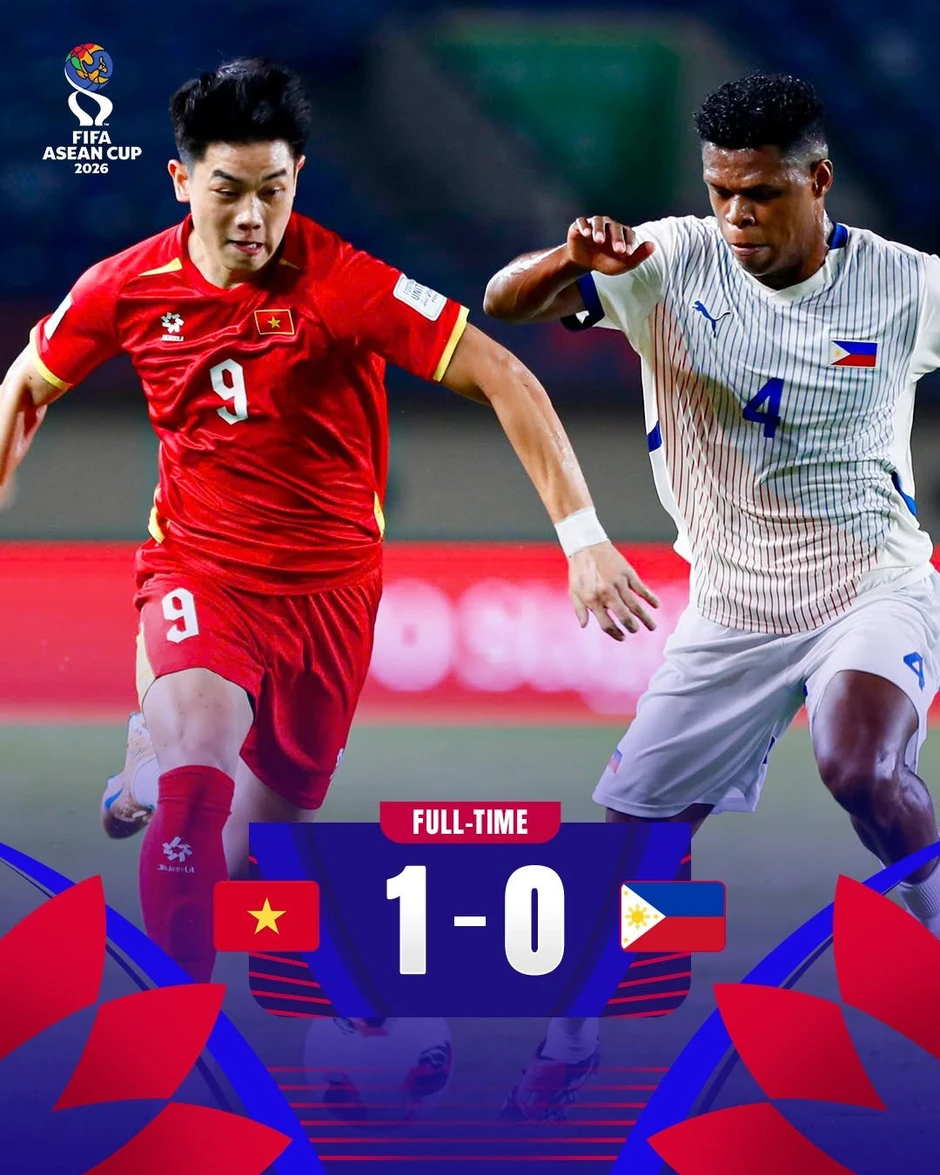 AFC khen tuyển Việt Nam sau chiến thắng mở màn FIFA ASEAN Cup 2026 AFC khen tuyển Việt Nam sau chiến thắng mở màn FIFA ASEAN Cup 2026