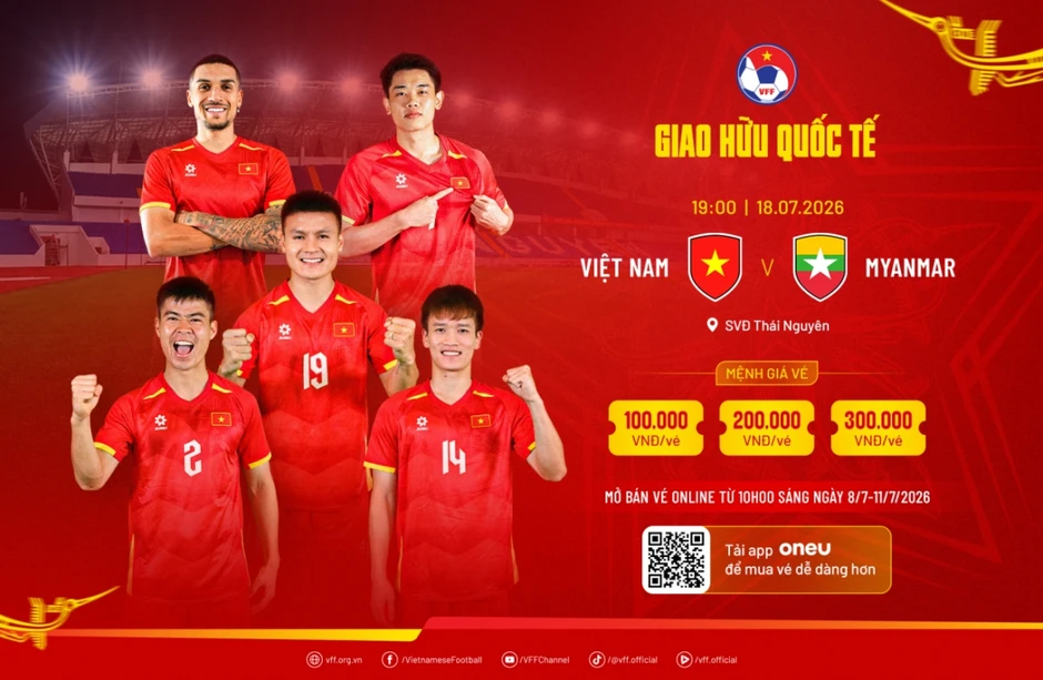 CHÍNH THỨC: ĐT Việt Nam đá trận ra quân AFF ASEAN Cup 2026 trên đất Thái Lan CHÍNH THỨC: ĐT Việt Nam đá trận ra quân AFF ASEAN Cup 2026 trên đất Thái Lan
