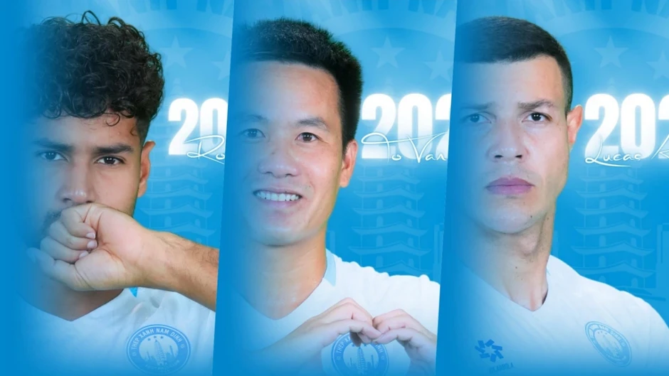 CLB Nam Định "trói chân" hàng loạt trụ cột trước thềm vòng 19 V-League 2025/2026 CLB Nam Định "trói chân" hàng loạt trụ cột trước thềm vòng 19 V-League 2025/2026