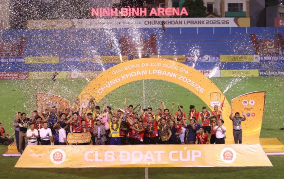 Công an TP HCM đoạt Cup Quốc gia 2026 Công an TP HCM đoạt Cup Quốc gia 2026