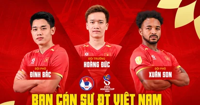 Đình Bắc lần đầu làm đội phó tuyển Việt Nam