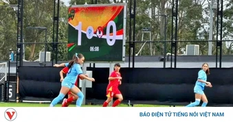 Đội bóng Việt Nam thua đậm trên đất Australia