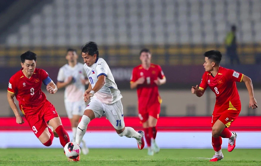 Đội tuyển Việt Nam được cộng điểm FIFA sau trận thắng Philippines Đội tuyển Việt Nam được cộng điểm FIFA sau trận thắng Philippines
