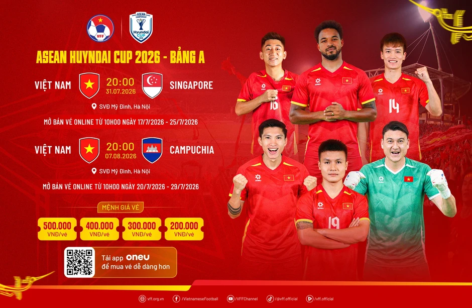 Đội tuyển Việt Nam sang Thái Lan, sẵn sàng cho AFF Cup 2026 Đội tuyển Việt Nam sang Thái Lan, sẵn sàng cho AFF Cup 2026