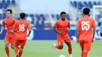 Đội tuyển Việt Nam tổng duyệt trước trận ra quân ASEAN Cup