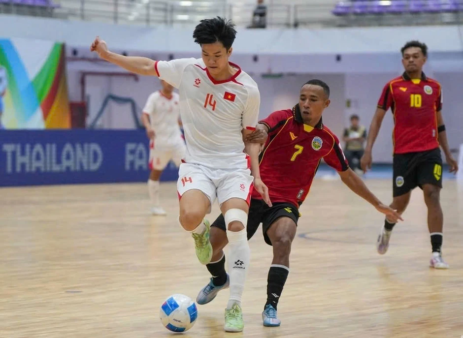 ĐT Việt Nam thắng 7-1, đoạt vé vào bán kết futsal Đông Nam Á
