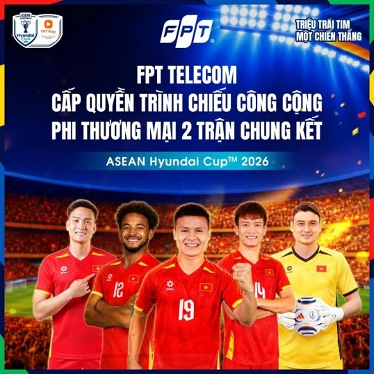 FPT có hành động đặc biệt trước trận chung kết ASEAN Cup 2026 FPT có hành động đặc biệt trước trận chung kết ASEAN Cup 2026