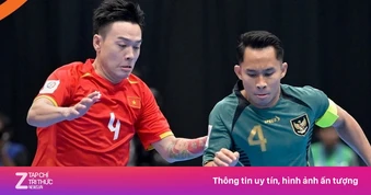 Futsal Việt Nam gục ngã trước Indonesia