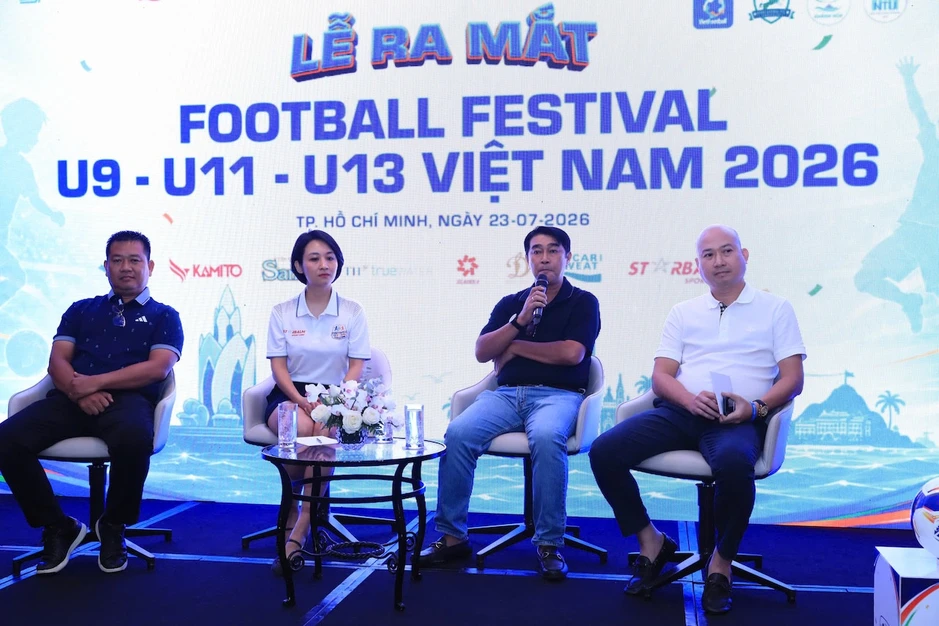 Gần 1000 cầu thủ tham dự Football Festival 2026 Gần 1000 cầu thủ tham dự Football Festival 2026