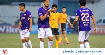 Hà Nội FC "thủng" hàng công ở vòng 23 V-League