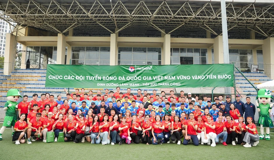 Herbalife tiếp sức ĐTQG và U23 Việt Nam ở đợt hội quân đầu năm 2026 Herbalife tiếp sức ĐTQG và U23 Việt Nam ở đợt hội quân đầu năm 2026