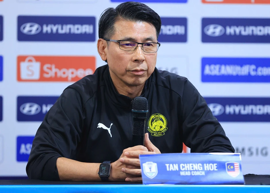 HLV Tan Cheng Hoe: Malaysia không còn gì để mất trước tuyển Việt Nam