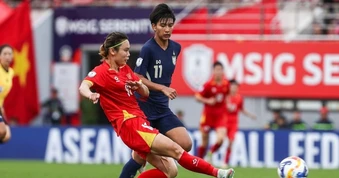 Hòa Thái Lan, tuyển nữ Việt Nam gặp Trung Quốc ở tứ kết Asiad 20