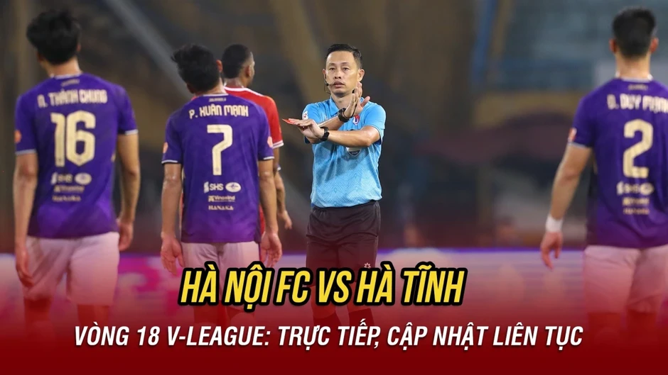 Hoàng Hên tỏa sáng, Hà Nội FC thắng dễ Hà Tĩnh ở vòng 18 V-League