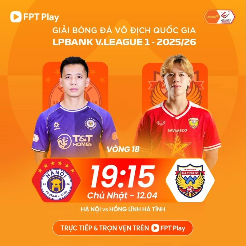 Hoàng Hên tỏa sáng, Hà Nội FC thắng dễ Hà Tĩnh ở vòng 18 V-League