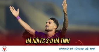 Hoàng Hên tỏa sáng, Hà Nội FC thắng dễ Hà Tĩnh ở vòng 18 V-League