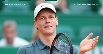 Jannik Sinner 'tốc hành' vào vòng 3 Monte Carlo 2026